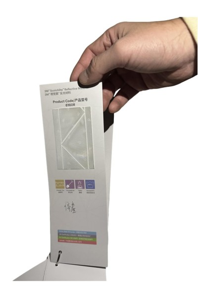 6160R  3M  Scotchlite  Reflective Material 側面照